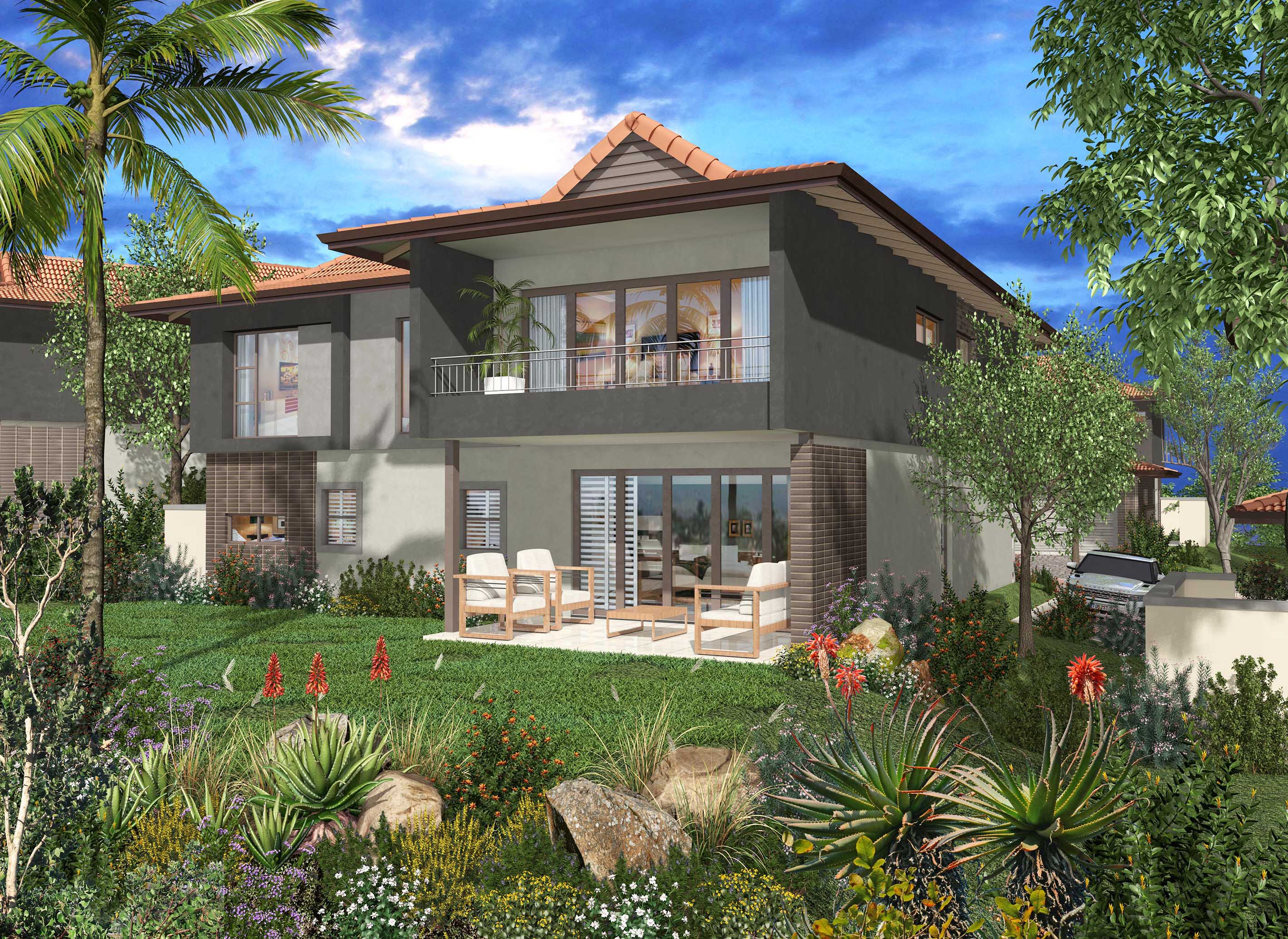 Villa Grande presentation render preview